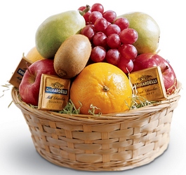 Fruit & Chocolate Basket from Backstage Florist in Richardson, Texas